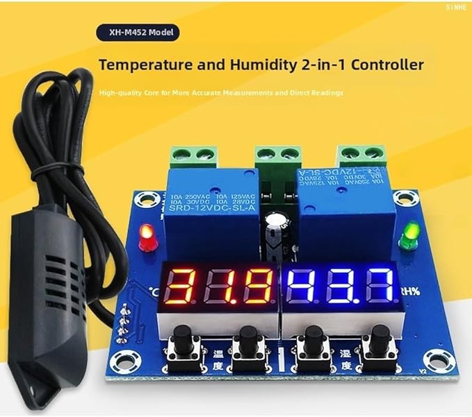 XH M452 Digital Temperature Humidity Control Module - Image 5