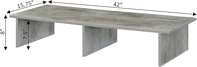 Convenience Concepts Designs2Go Wide TV Riser 42", - Image 6