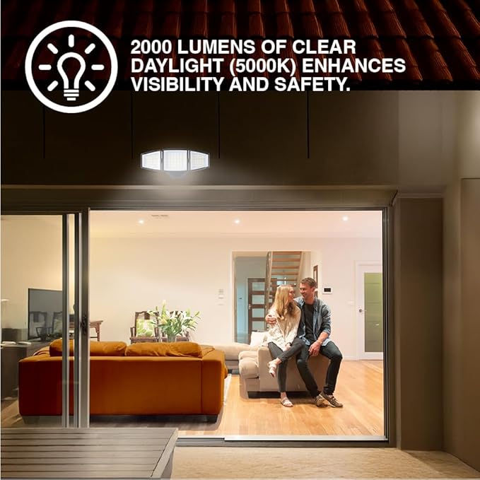 Sylvania 15W Security LED Light, 2000 LMS, Wet Rated, Daylight - Image 7