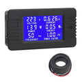 DROK AC Digital Meter, Current Voltage Amperage Power Energy Frequency Factor by DROK