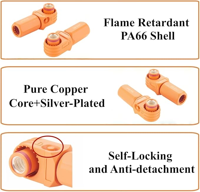 90 Degree 12mm 350A 95mm² Single Core Plug - Image 4