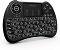 REIIE H9+ Mini Keyboard, 2.4GHz Wireless Mini Handheld Smart TV Remote Keyboard by REIIE