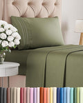 Twin XL Size 3 Piece Sheet Set by CGKUnlimited