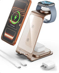 Intoval Aluminum 3 in 1 Wireless Charging Station by Intoval