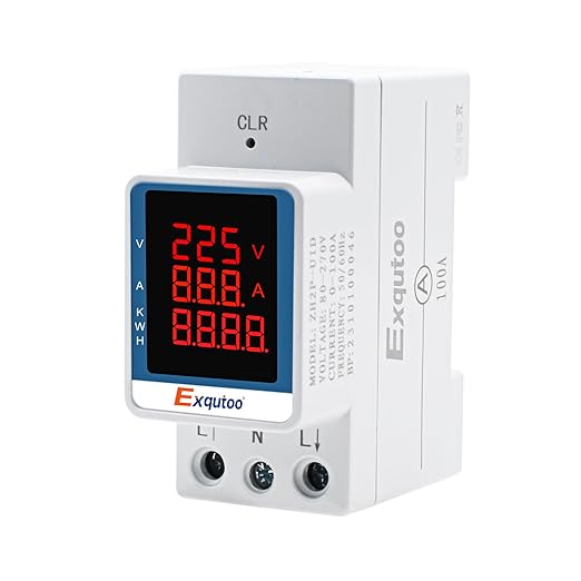 Exqutoo Digital Display Energy Meter by Exqutoo