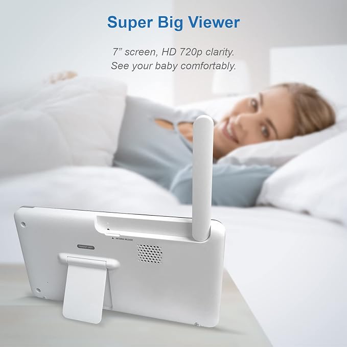 VTech RM7764-2HD Smart WiFi Baby Monitor - Image 2