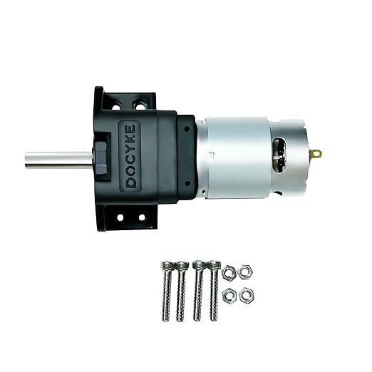 6v 12V18V 24v 200W-DC Planet Gear Motor 350kg.cm High Torque Mini Metal Geared - Image 2