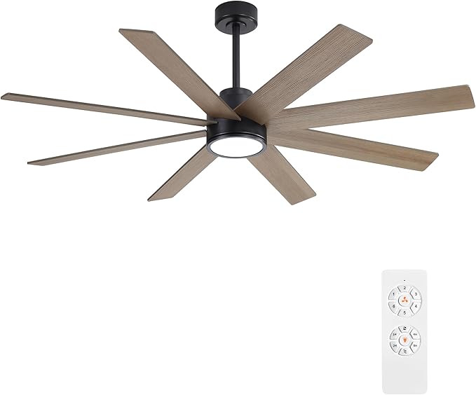 WINGBO 72" Large DC Ceiling Fans by HomePage