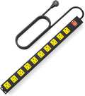 10 Outlet Metal Power Strip by Unknown