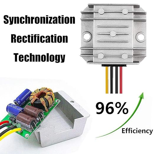 DC Voltage Reducer DC 24V Step Down to 12V 10A 120W Voltage Regulator Power - Image 3