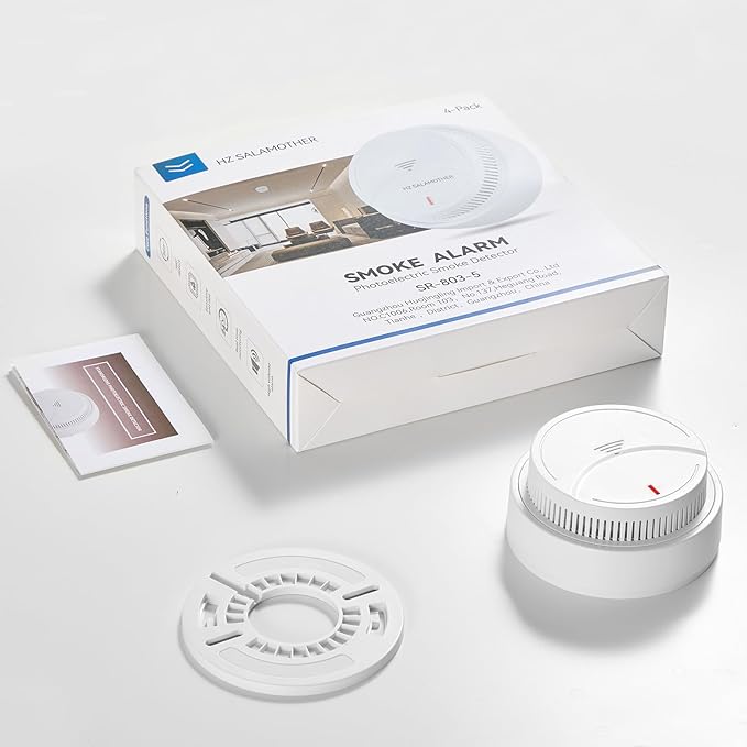 Smoke Detector 3 Pack, Fire Alarms Smoke Detectors - Image 8
