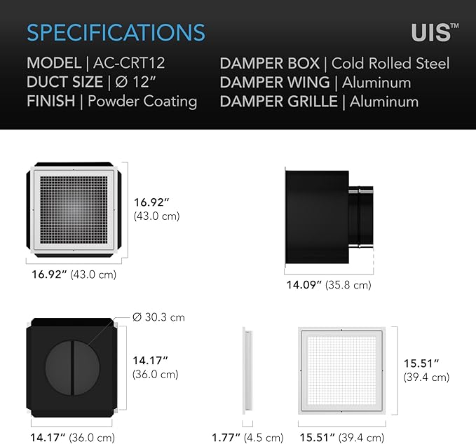 AC Infinity CLOUDWAY Whole House EC Fan T12, 1600 CFM - Image 7