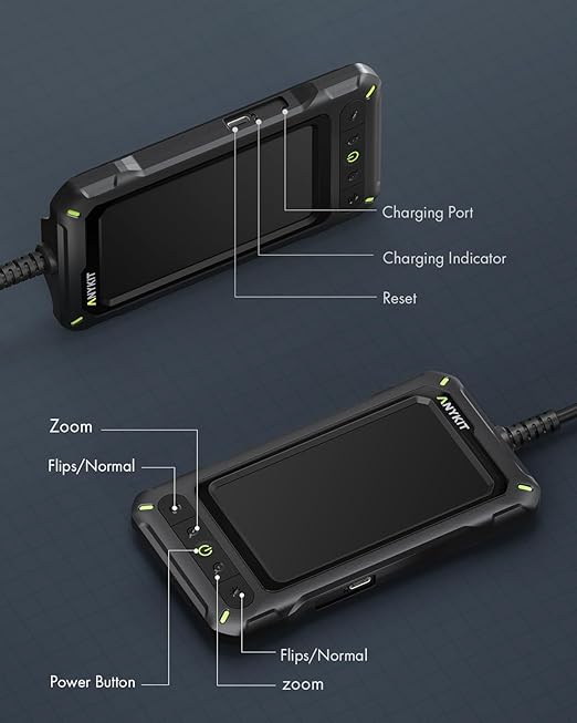 Borescope Inspection with Light, Industrial Endoscope Camera with 4.3” HD Screen - Image 8