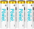 DMK POWER Rechargeable AA Batteries, 2800mAh High Capacity Batteries 1.2V NiMH by DMK+POWER
