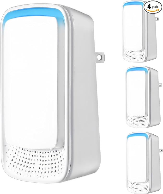 KLVEU Negative Ion Air Purifier Plug in, Ionic Air Purifiers by Home
