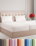 Split King Size 5 Piece Sheet Set by CGKUnlimited