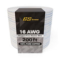GS Power 200 Ft Duplex Marine Wire, 16 Gauge Wire, Oxygen-Free Tinned Copper 16 by GSPower