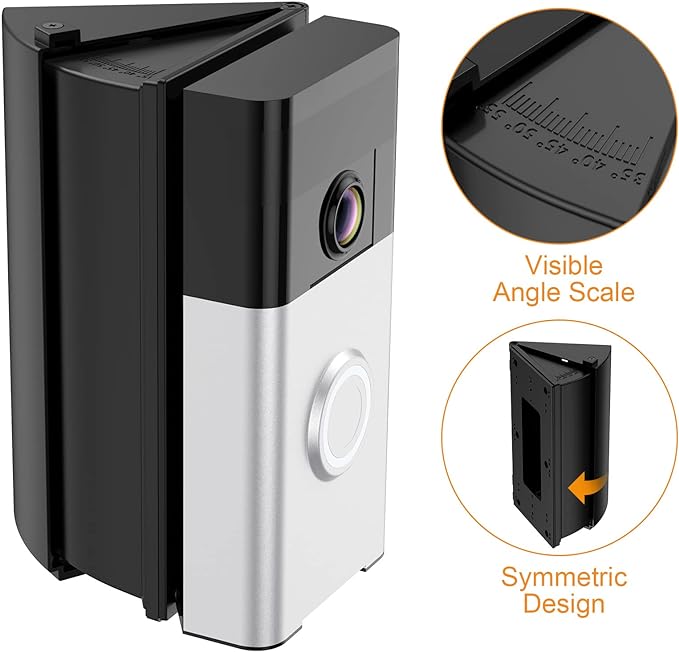 NANW Adjustable 30 to 55 Degree Doorbell Angle Mount Compatible - Image 3