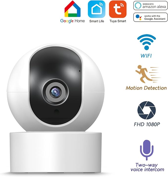 PGST WiFi Alarm System with 5MP HD Security Camera, Wireless Home Security - Image 3