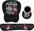 Mouse Pad Wrist Support and Keyboard Wrist Rest Set by Unknown