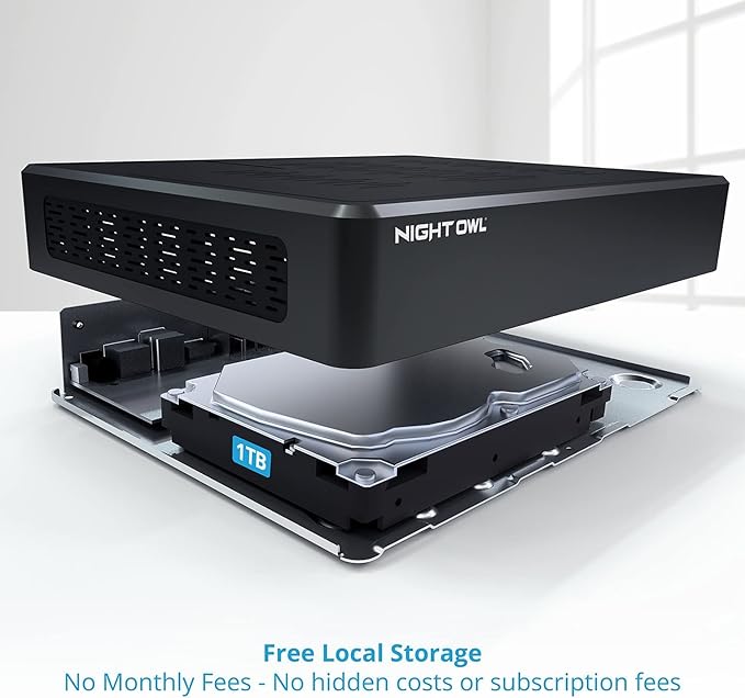 Night Owl Sp, Llc 8 Channel Bluetooth Video Home Security Camera System - Image 7