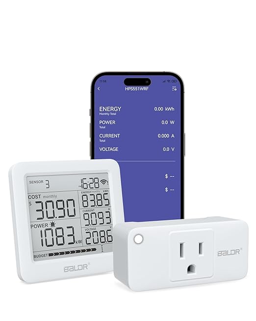 BALDR Wi-Fi Home Power Monitor Socket - Image 2