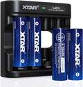 aa Batteries with Charger XTAR 1.5V Lithium aa Battery 4150mWh with LC4 Battert by XTARUSOfficial