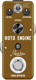 Rowin ROTO ENGINE Rotary Speaker Simulator Effect Pedal Mini Digital Guitar by Rowin