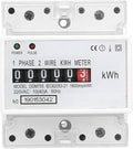 Watris Veiyi DDM75S 10-40A Single Phase KWH Meter, 4P Din Rail Energy Meter by WatrisVeiyi