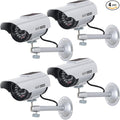 WALI Solar Powered Bullet Dummy Fake Simulated Surveillance Security CCTV Dome by WALI