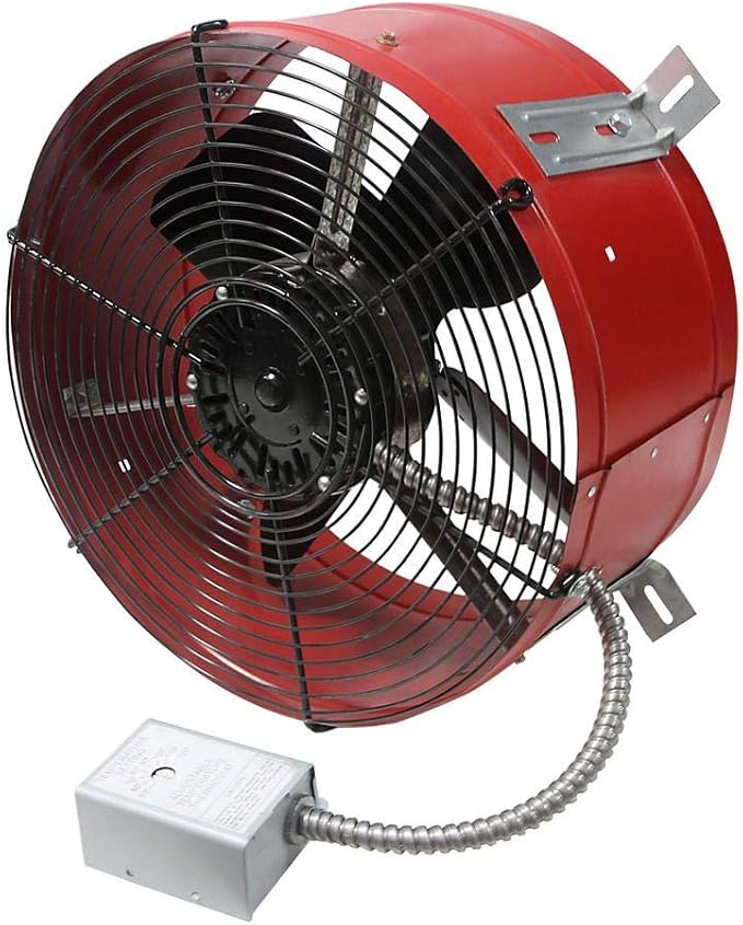 Maxx Air Professional Grade Gable Mount | Power Attic Ventilator, 2.6-Amp 60-Hz by MaxxAir