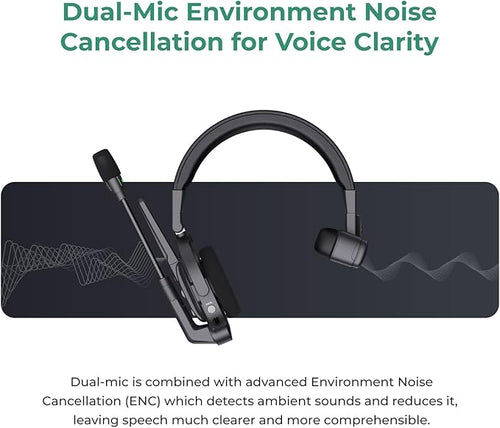 Accsoon Como MIC02-H Wireless Headset Intercom System Host Headset Full Duplex - Image 2