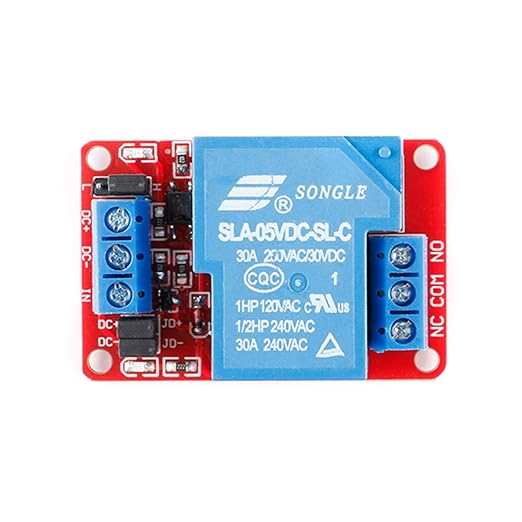 JESSINIE 24V 30A Relay Module, 1 Channel, Optocoupler Isolation, High/Low - Image 4