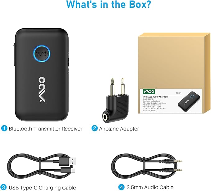 YMOO Bluetooth 5.3 Transmitter Receiver - Image 7