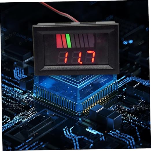 Battery Charge Level Indicator Universal Car Battery Capacity Meter Tester - Image 5