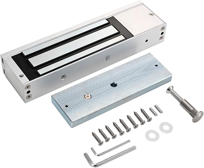 Electromagnetic Lock 1200LBS 500KG Holding Force Electric Magnetic Door Lock - Image 4
