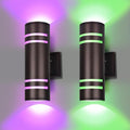 rosykite Smart Outdoor Wall Lights Color Changing 2 Pack, RGB+2700K-6500K by RosykiteBuyNow