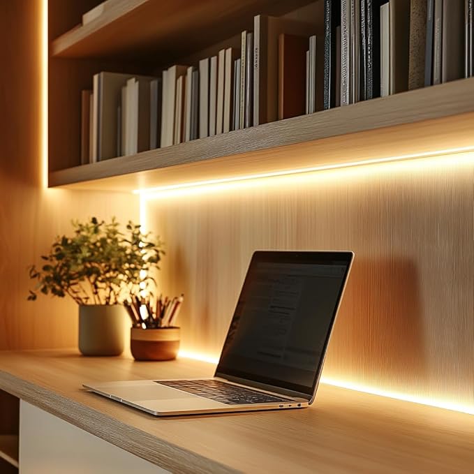 UVTaoYuan Led Strip Lights 5V USB Short COB LED Strip Light 3Pack 3000K Warm - Image 3