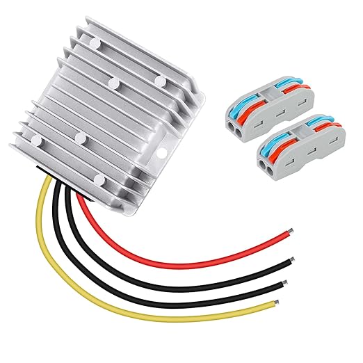 LeMotech DC 8-40v to 12v Converter 6A 72W Step Down Converter Voltage Reducer by LeMotech