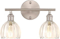 Shenmoyl Bathroom Light Fixtures, 2-Light Vanity Wall Light Over Mirror by Shenmoyl
