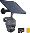 REOLINK 4K 4G LTE Cellular Security Camera, 8MP No WiFi Solar Powered, Pan Tilt by REOLINK