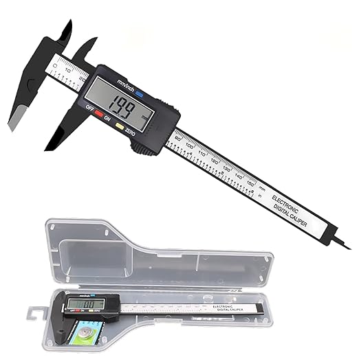 Simhevn Electronic Digital Calipers, inch and Millimeter Conversion, LCD Screen by Simhevn