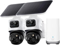 eufy Security eufyCam S4 2-Cam Kit, 4K Solar Camera Wireless Outdoor, Triple by eufySecurity