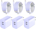 Phone 17 16 15 Pro Max Charger Fast Charging, 20W USB C Charger Block by Auorld