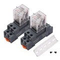 TWTADE 2PCS AC 110V/120V Relay 10A Electromagnetic Power Coil Relay 8 Pins 2DPT by TWTADE