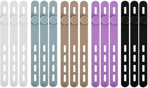 15 Pcs Cable Ties ，Silicone Cable Ties, Reusable Cord Organizer by Unknown