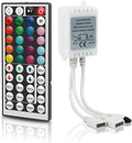 RGB LED Strip Light Remote Controller, 44 Key IR Remote by Taoellen