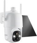 Dzees Solar Security Cameras Wireless Outdoor, 2K Battery Powered Security by Dzees