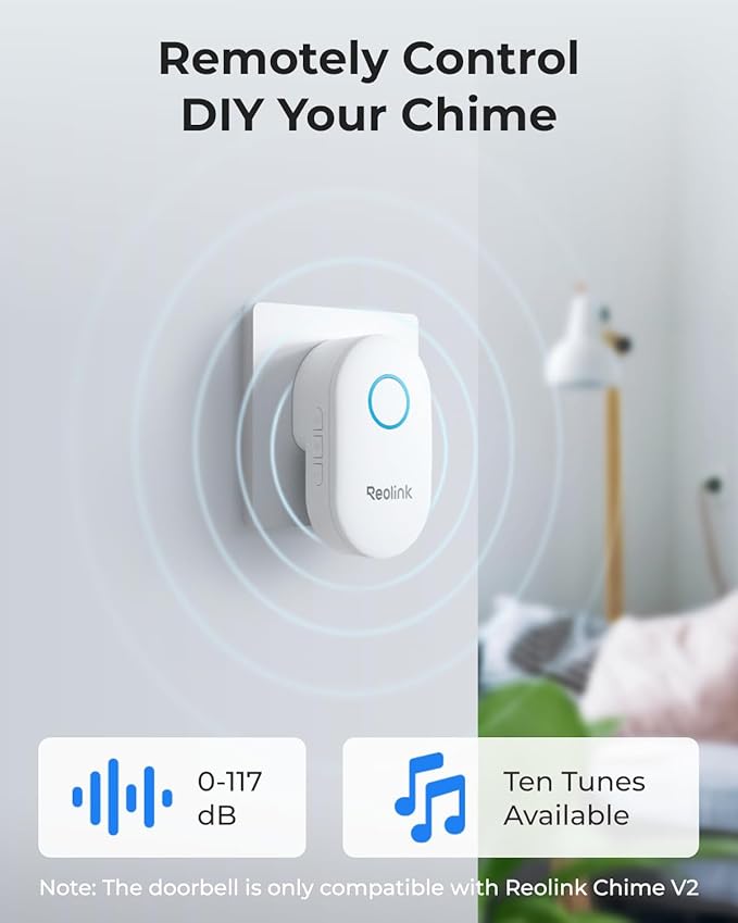 REOLINK 2K Video Doorbell Wi-Fi Camera - Image 6