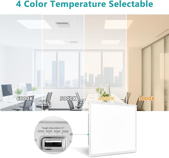 VocgoUU 2x2 LED Flat Panel Light - Image 2